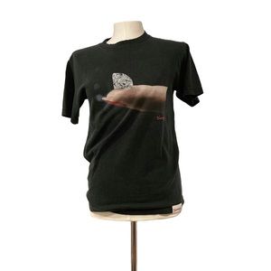 Diamond Supply Co Black Graphic Tee Unisex Small Hand Diamond Print